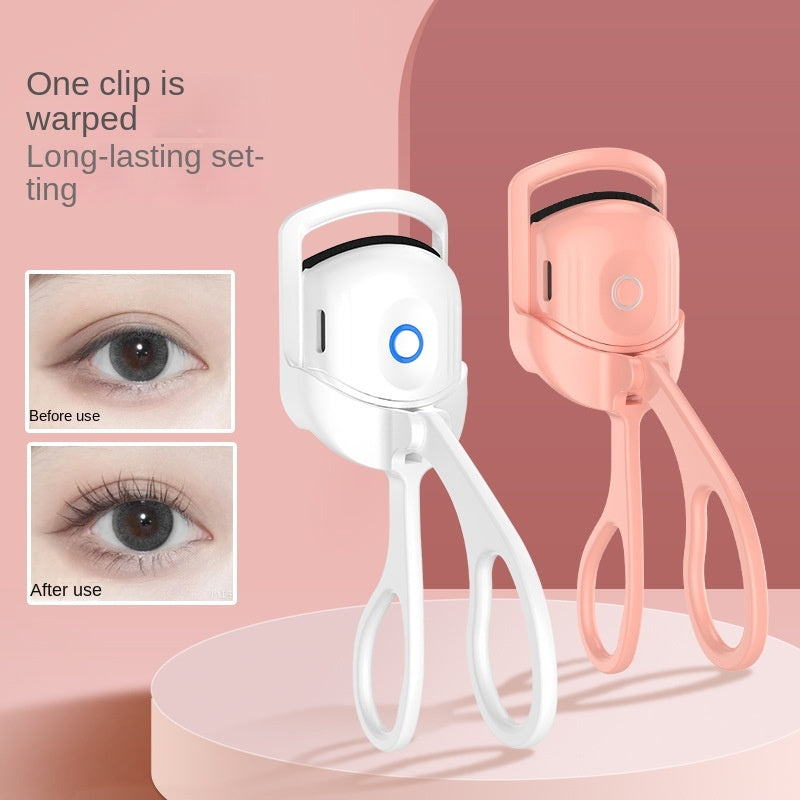 Portable Electric Heated Eyelash Curler – Long-Lasting Curl