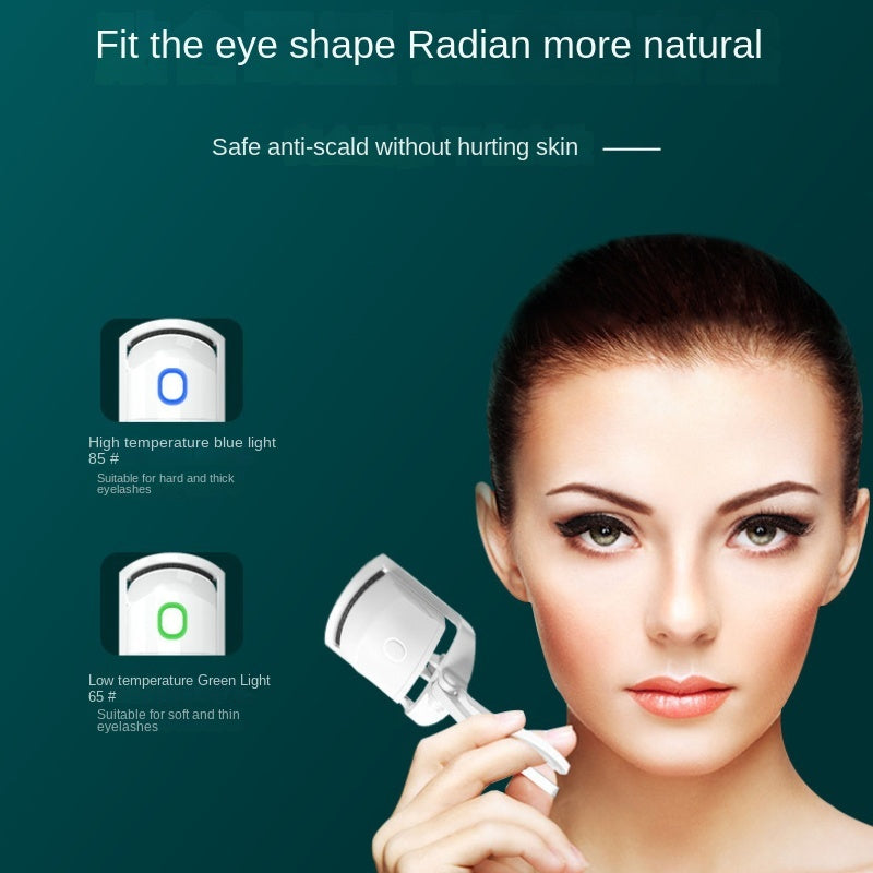 Portable Electric Heated Eyelash Curler – Long-Lasting Curl