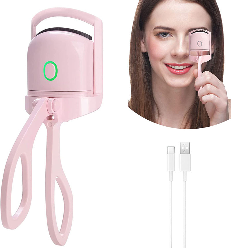 Portable Electric Heated Eyelash Curler – Long-Lasting Curl