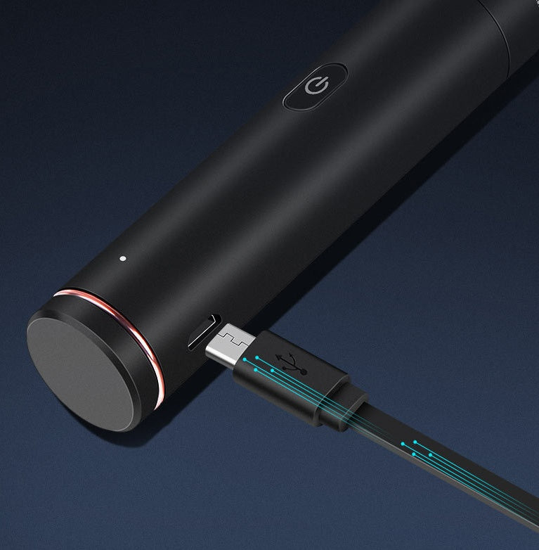 Electronic cigarette lighter razor