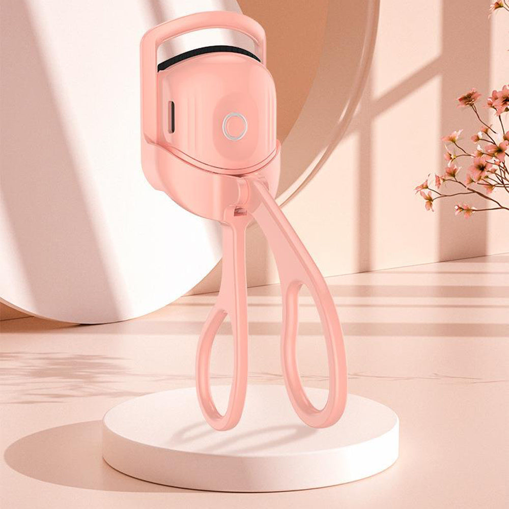 Portable Electric Heated Eyelash Curler – Long-Lasting Curl